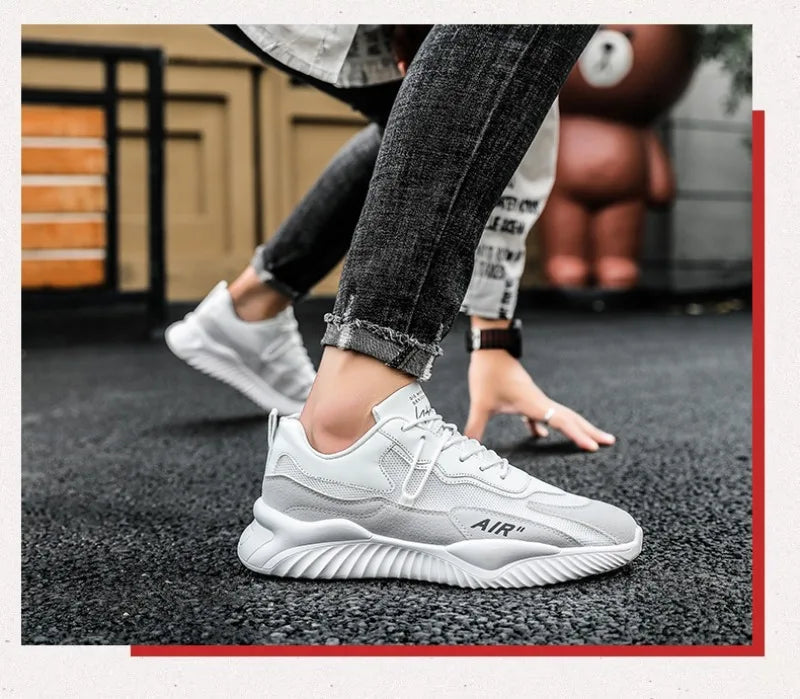 Zapatillas Deportivas Hombre Malla Transpirable - Running Tenis Verano