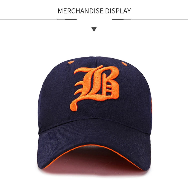 Gorra Baseball Unisex Bordado - Snapback Hip-Hop Verano Algodón