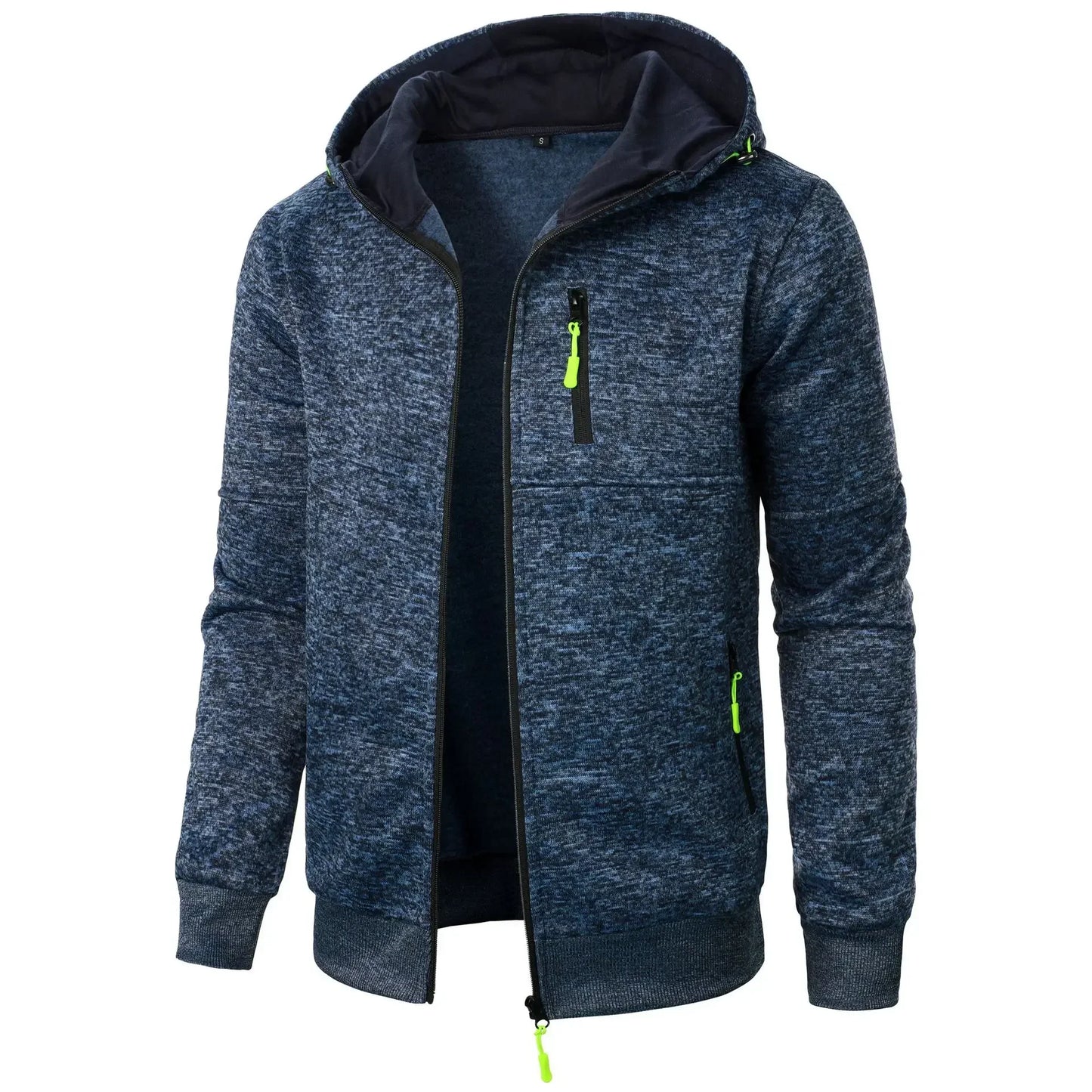 Sudadera Hombre Capucha Deportiva - Chaqueta Cremallera Slim Fit Streetwear