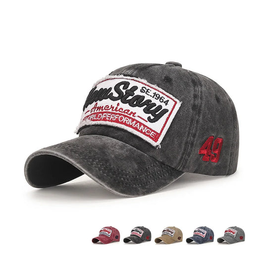 Gorra Bordado Letras Y2K - Baseball Cap Mesh Hip Hop Trucker