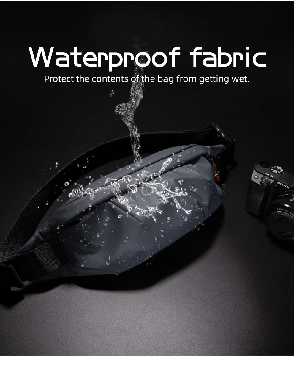 Riñonera Multifuncional Unisex Cinturón - Outdoor Viaje Deporte Fashion Hombre Mujer