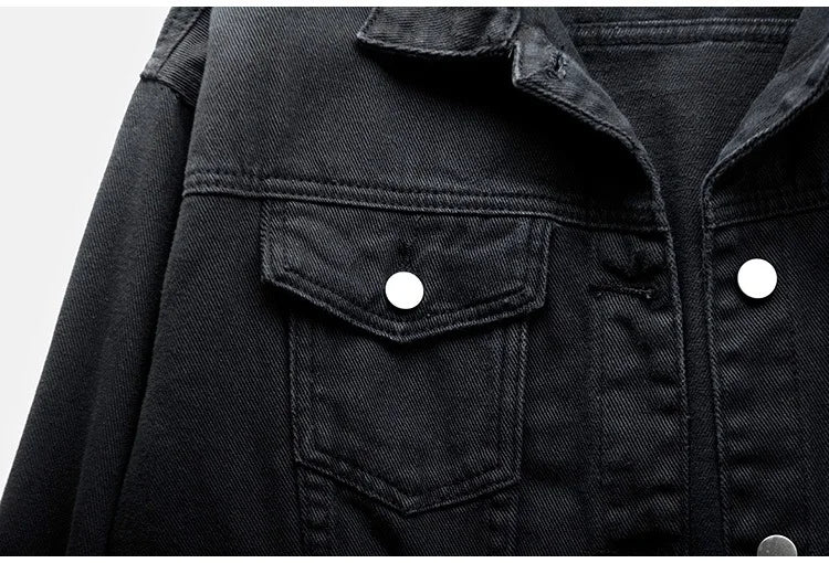 Chaqueta Denim Mujer Boyfriend - Jacket Jeans Oversize Colores 2023