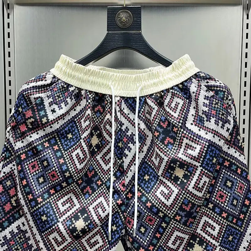 Bermudas Playa Hombre Y2K - Shorts Baggy Estilo Urbano Verano