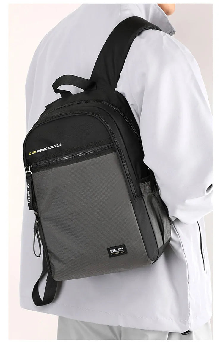 Mochila Hombre Impermeable 2025 - Alta Calidad Viaje Rucksack Adolescentes Casual Hombro Mochilas