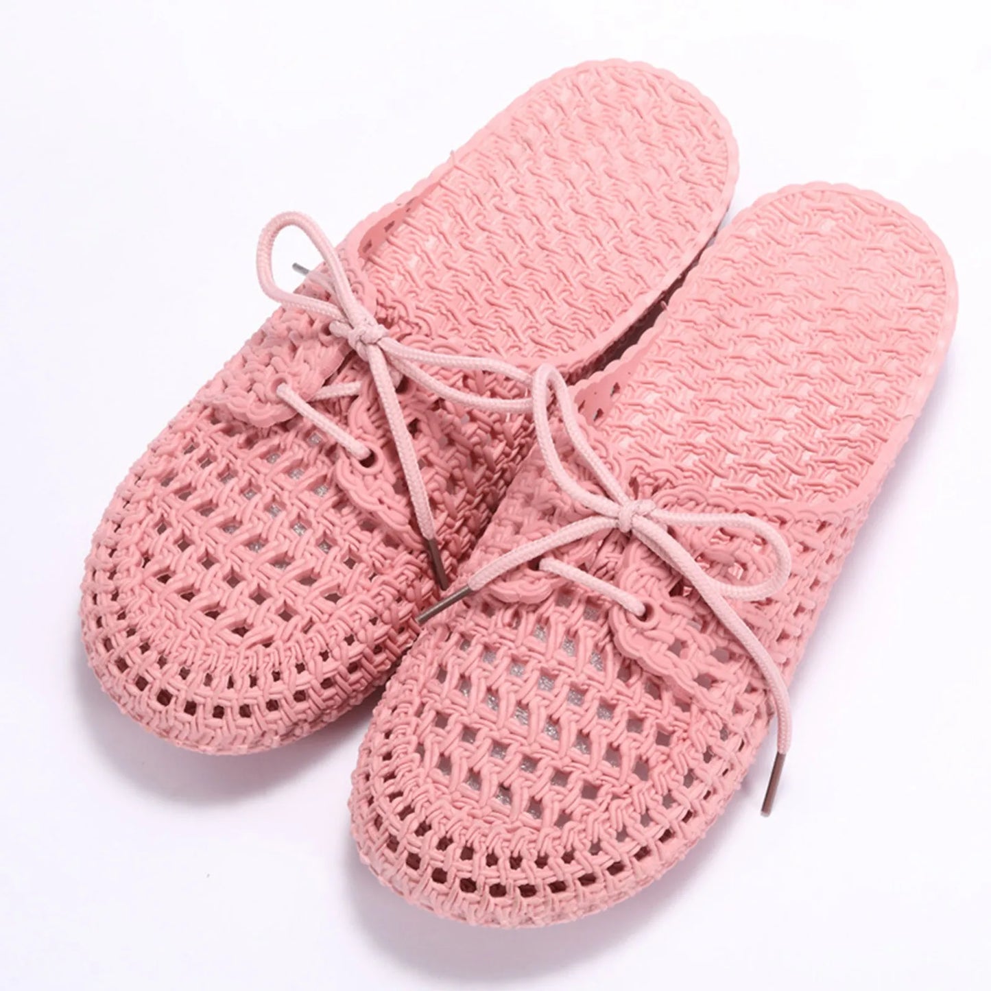 Sandalias Cordones Mujer Planas - Chanclas Playa Verano Antideslizantes Casa