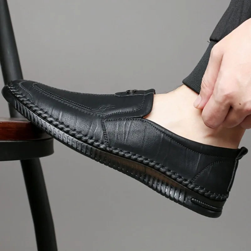 Zapatos Hombre Business Cuero - Vestir Clásicos Fashion Artesanales Conducción Loafers Mocasines