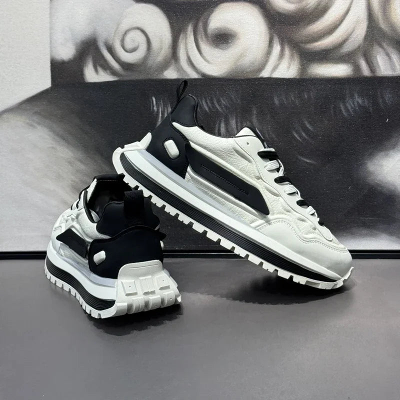 Sneakers Hombre Platform Deportivos - Sport Leisure Casual Antideslizantes Fashion Resistentes Loafers