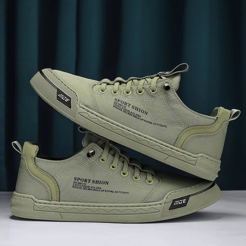 Zapatillas Hombre Casual 2025 - Sneakers Canvas Outdoor Walking Cómodas