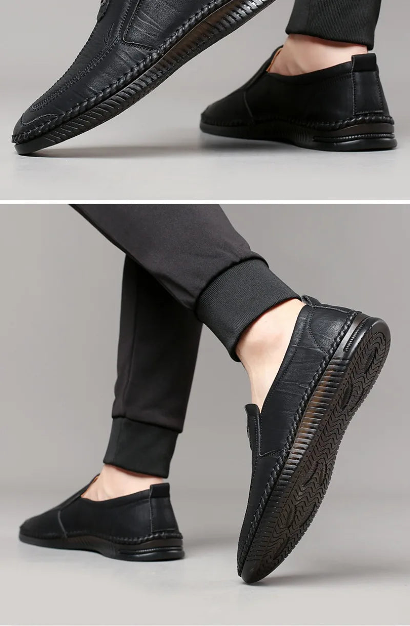 Zapatos Hombre Business Cuero - Vestir Clásicos Fashion Artesanales Conducción Loafers Mocasines