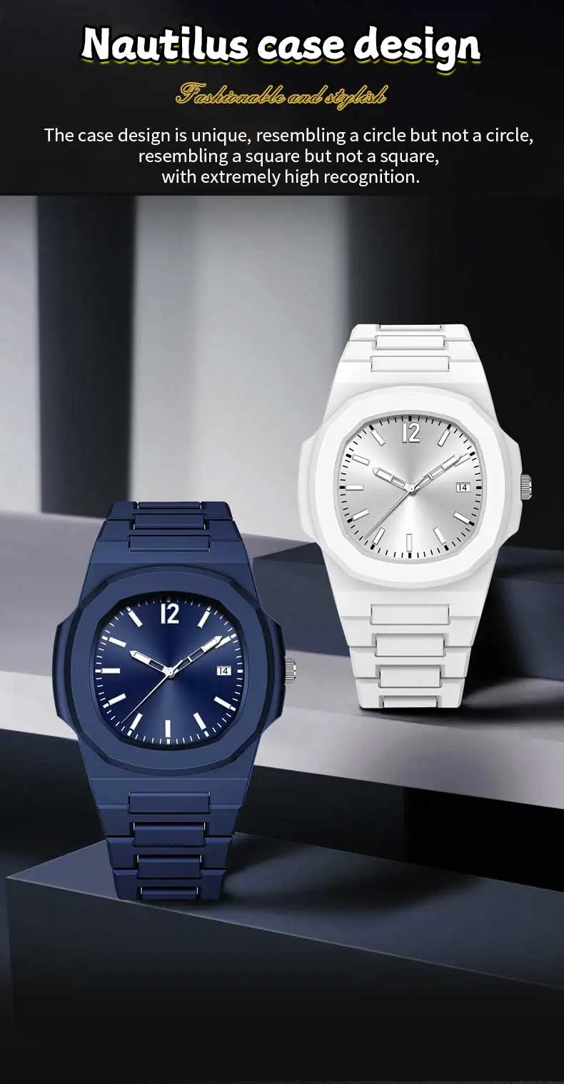 Reloj VA VA VOOM Military 40mm - Cuarzo Silicona Negro Calendario Deportivo