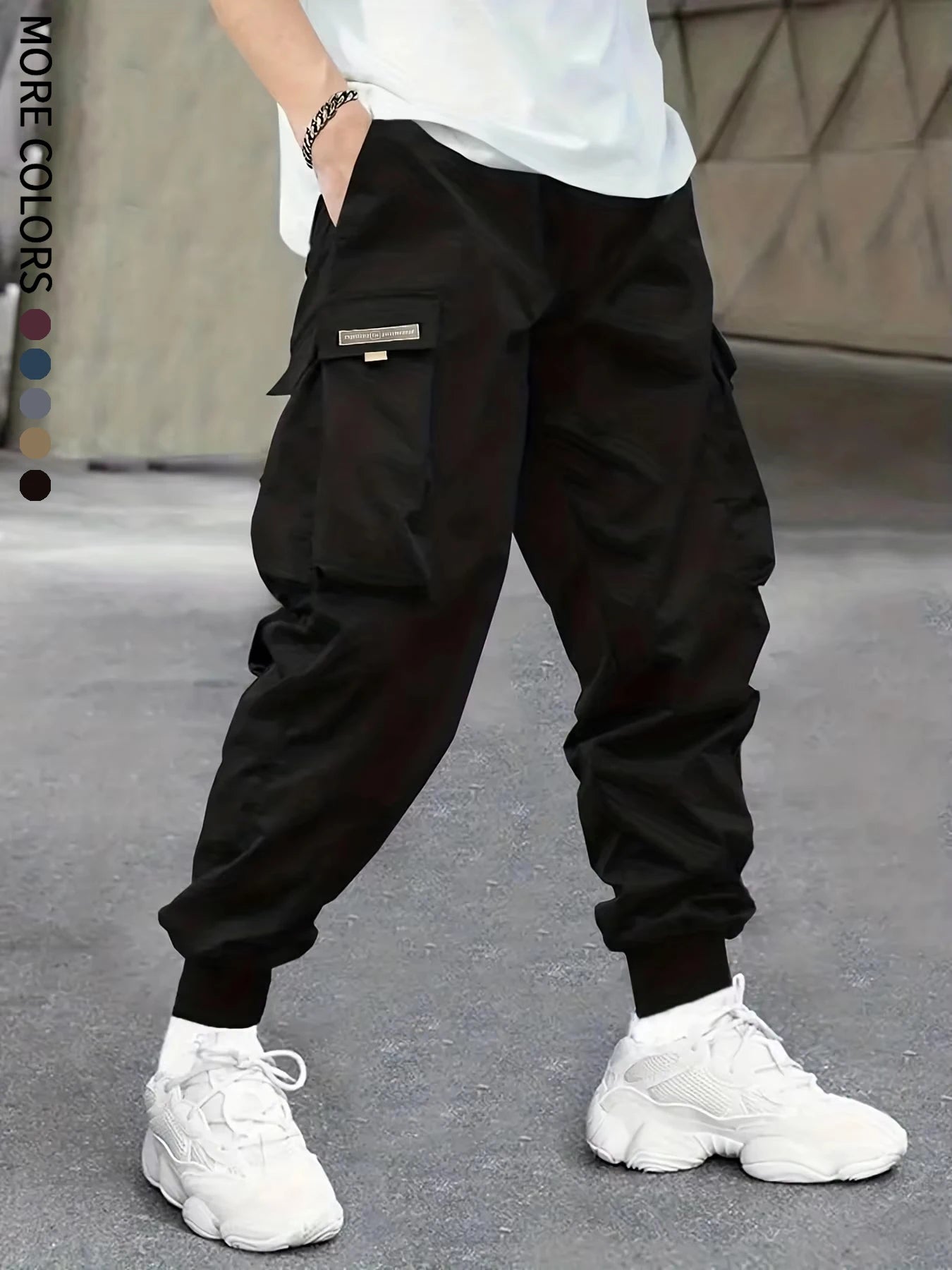 Pantalón Cargo Hombre Casual - Pantalón Outdoor Ligero Deportivo