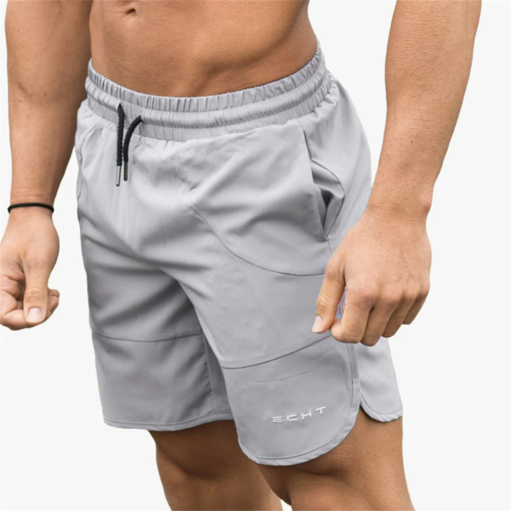 Shorts Gimnasio Hombre Fitness - Pantalones Cortos Secado Rápido Bodybuilding