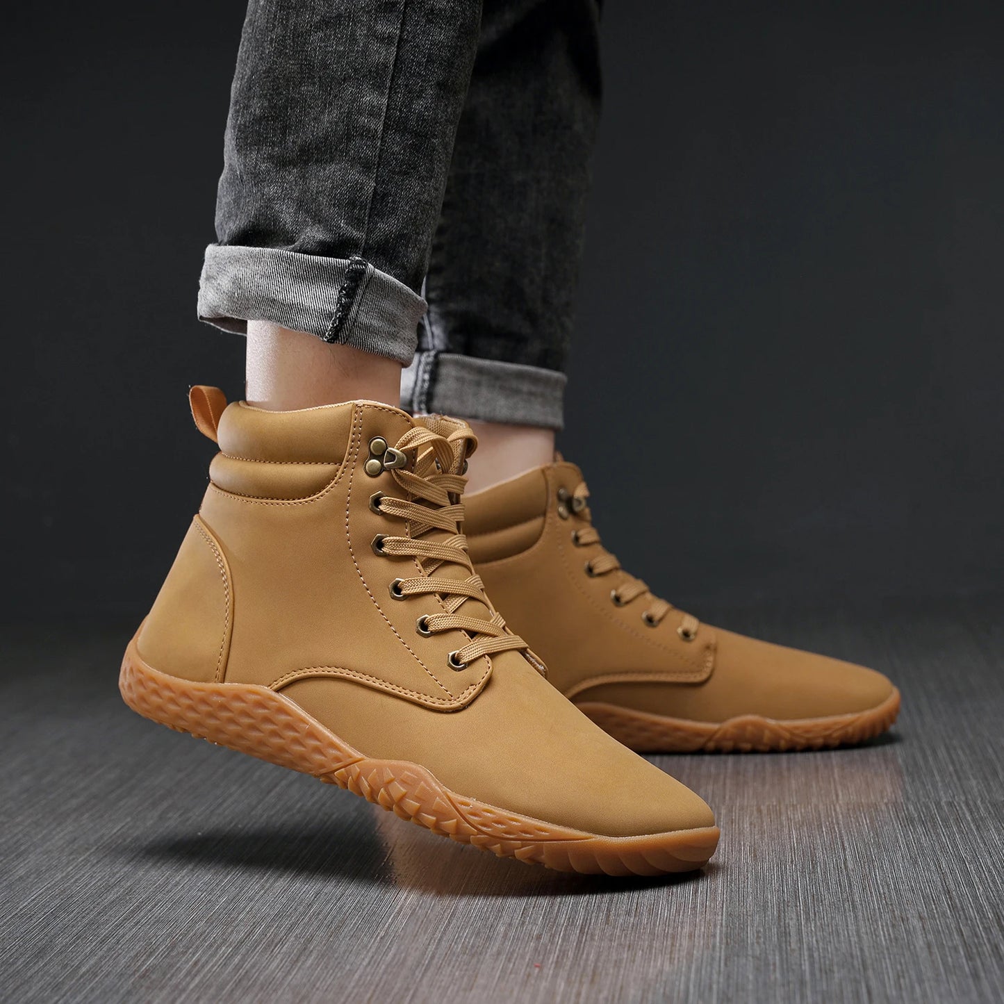 Zapatos Hombre Barefoot Anchos - Outdoor Trail Running Minimalistas Walking Resistentes Agua Antideslizantes