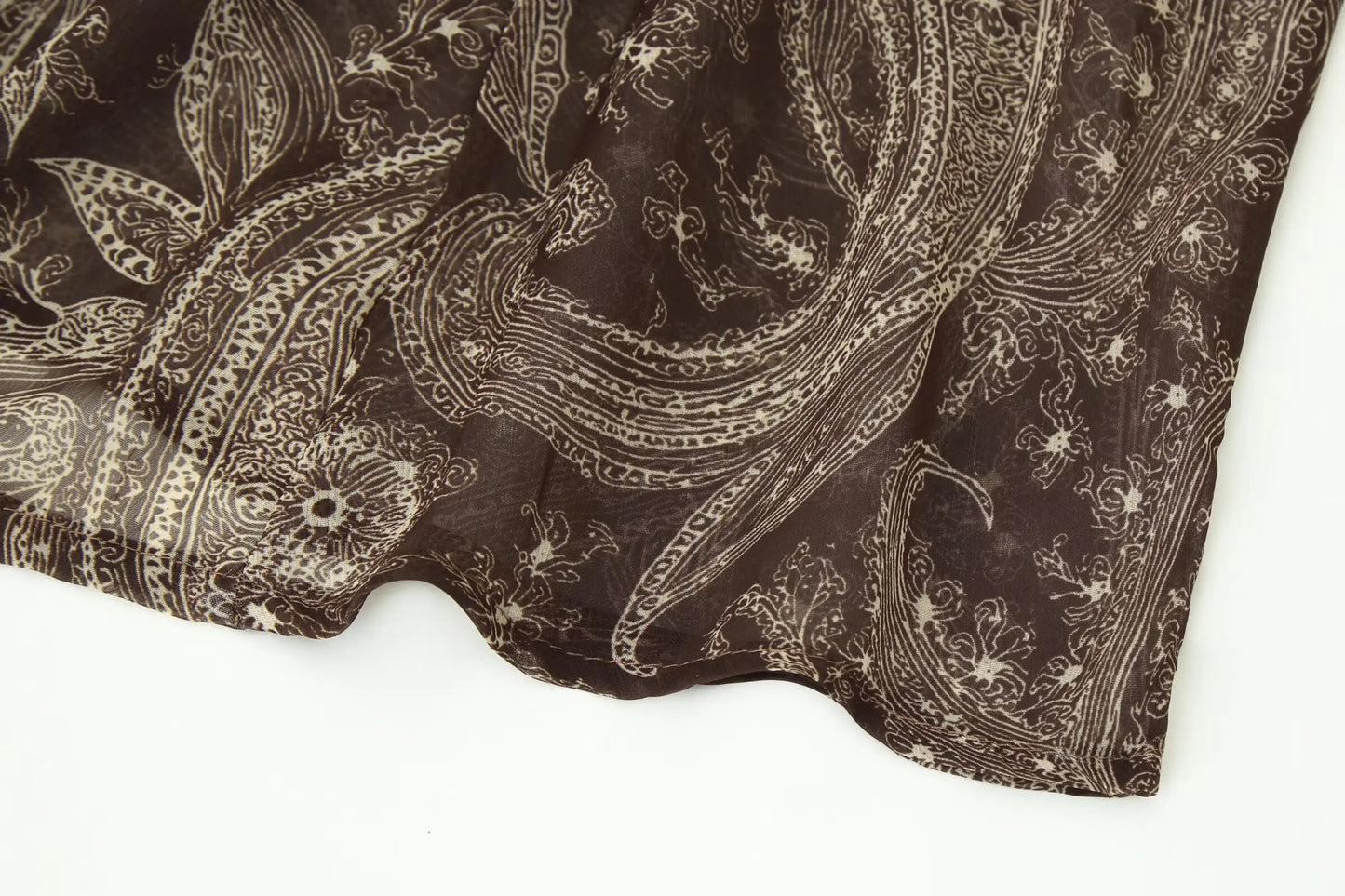 Falda Bohemia Mujer Maxi Elegante - Falda Larga Plisada Floral 2025