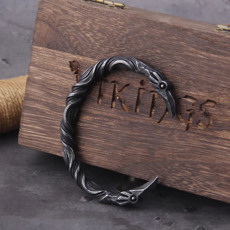 Pulsera Masculina de Metal Negro