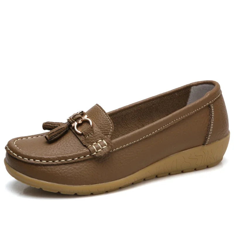 Zapatos Slip-On Mujer Ballet Flats - Moccasins Casual Planos Cómodos