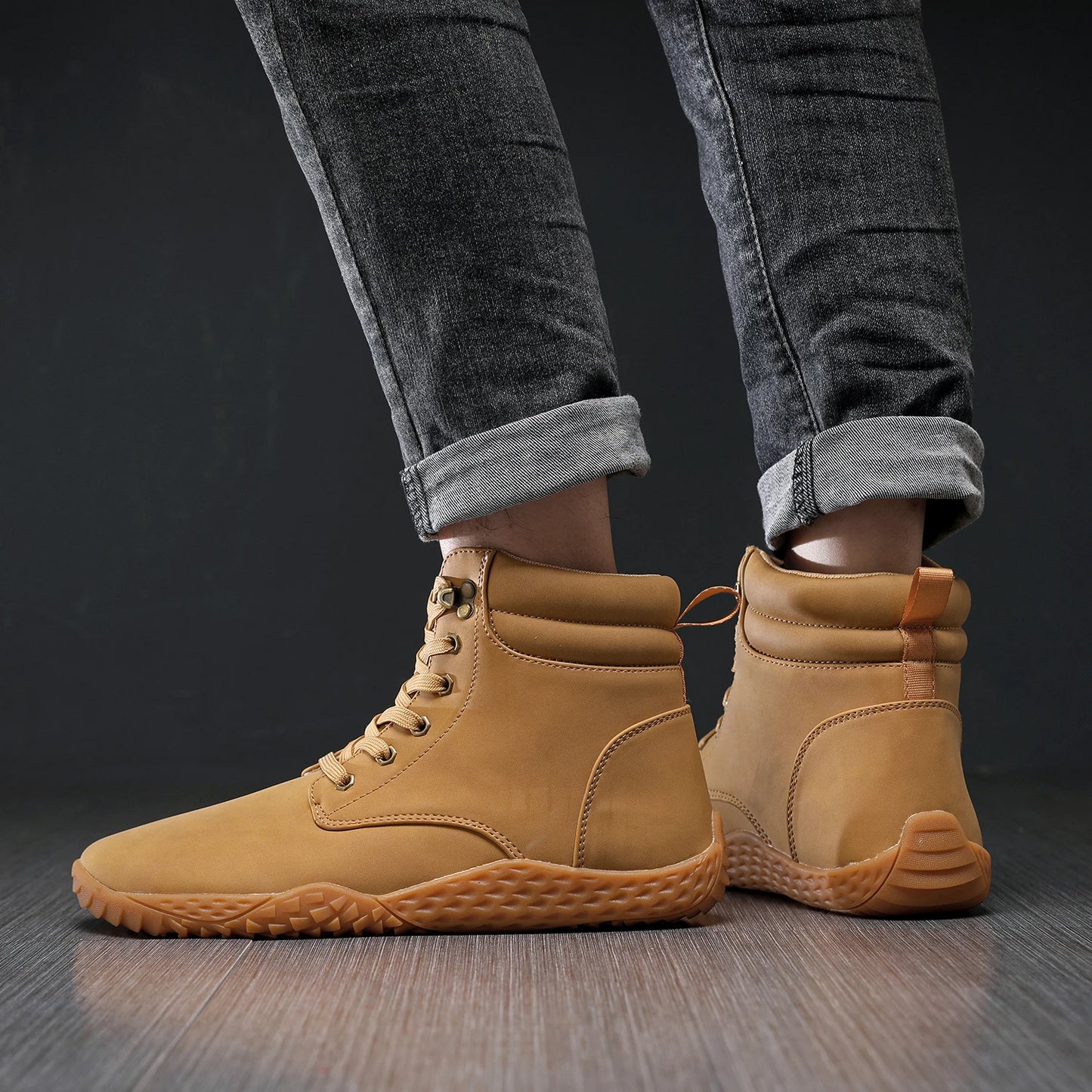 Zapatos Hombre Barefoot Anchos - Outdoor Trail Running Minimalistas Walking Resistentes Agua Antideslizantes