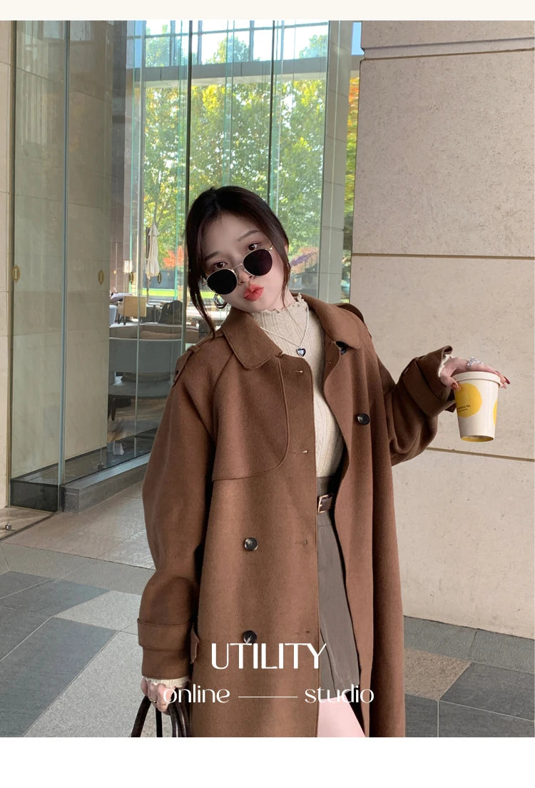 Suéter Cuello Alto Mujer Fruncido 2025 - Jersey Invierno Cálido Slim Otoño