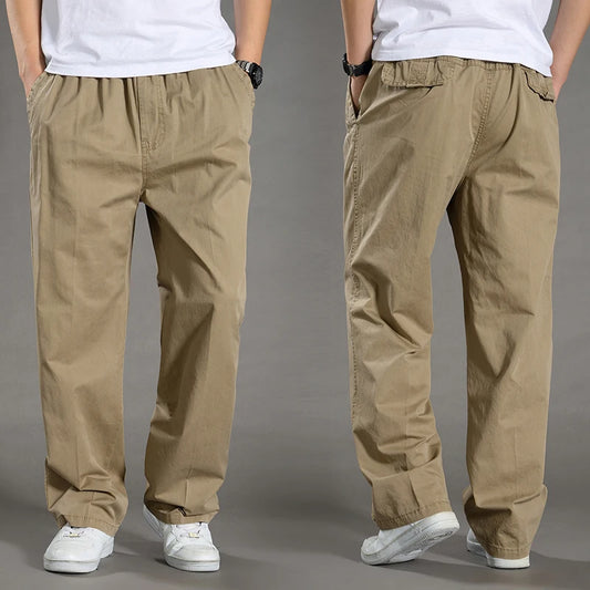 Pantalón Cargo Hombre Algodón - Pantalón Trabajo Verano 6XL