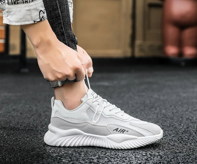 Zapatillas Deportivas Hombre Malla Transpirable - Running Tenis Verano