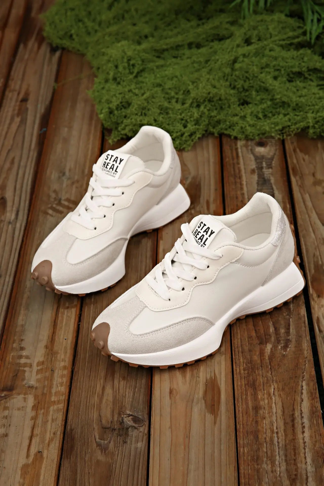 Sneakers Walking Mujer 2025 - Zapatillas Deportivas Plataforma Antideslizantes