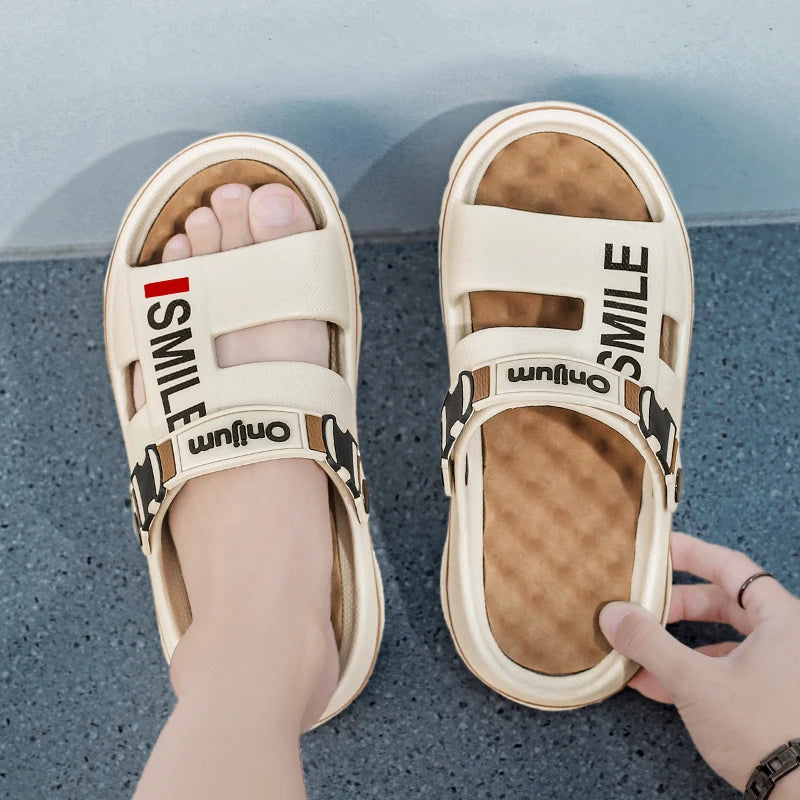 Chanclas Masaje Hombre 2025 - Sandalias Interior Exterior Playa Cómodas Unisex