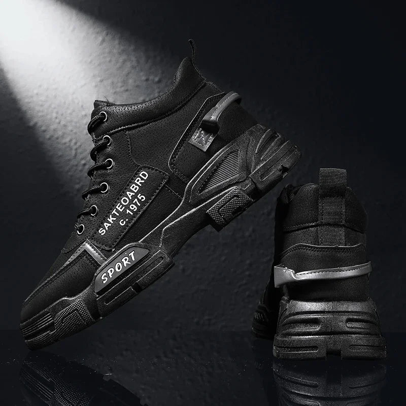 Botas Hombre Casual Suela Suave - Antideslizantes 4 Estaciones Trabajo Outdoor Estudiante Deportivas Fashion Youth Versátiles Trendy