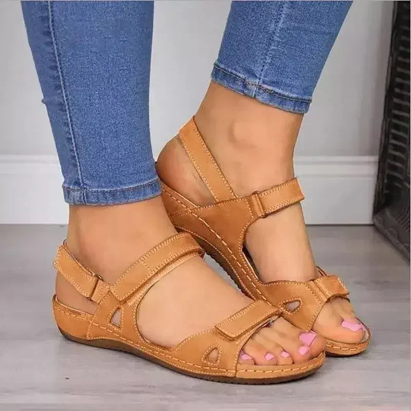 Sandalias Gladiador Mujer Plataforma - Zapatos Playa Verano Outdoor Casual
