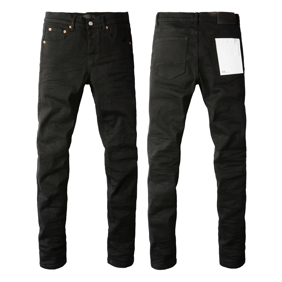 Vaqueros Hombre 2025 High Street Rotos - Jeans Skinny Desgastados Azul Cintura Baja Fashion