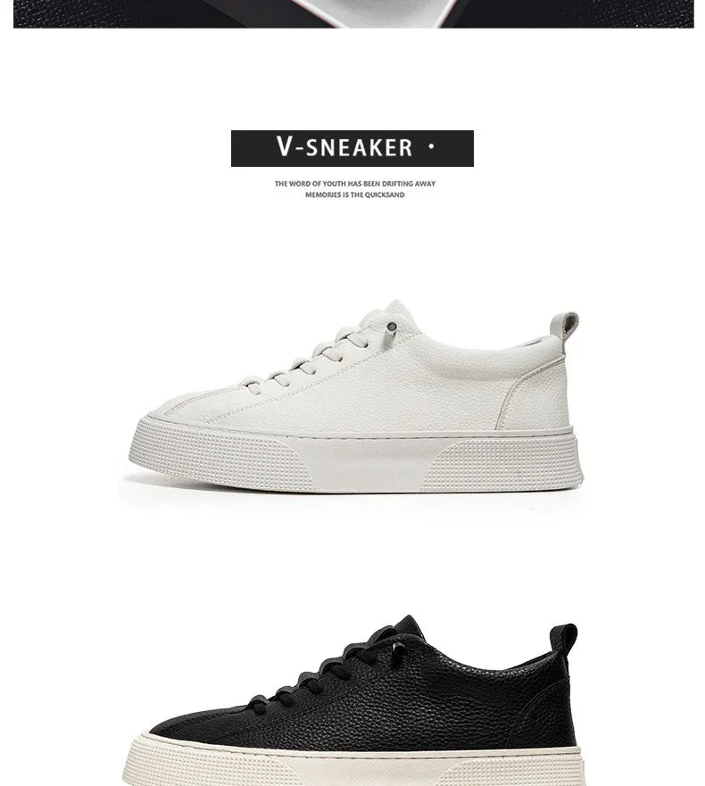 Sneakers Blancos Hombre 2024 Primavera - Zapatillas Casual Running Deportivas Planas