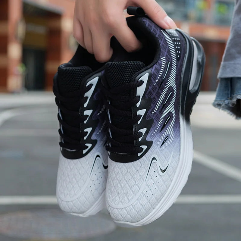 Sneakers Air Cushion Mujer Talla Grande - Zapatillas Mesh Transpirables Ligeras Otoño