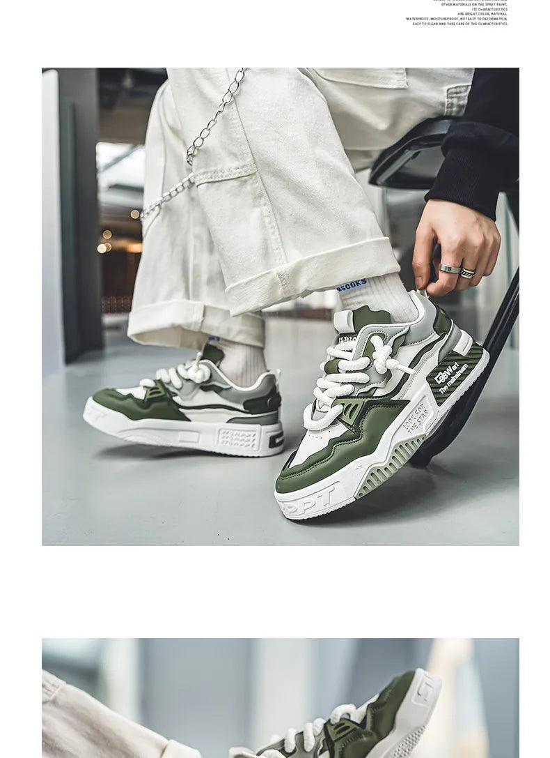 Sneakers Hombre Fashion Otoño - Suela Suave Cómodas Running Tenis Masculino