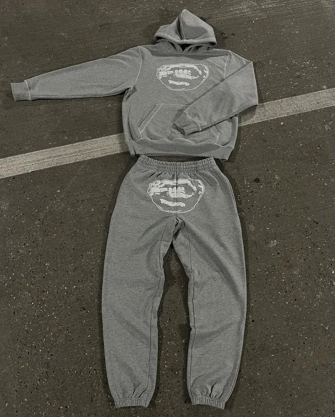 Conjunto Ropa Hombre Hip-Hop Y2K - Streetwear Punk Harajuku