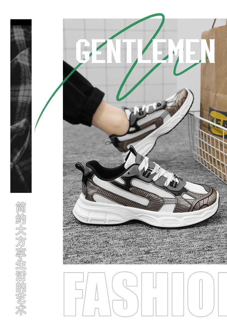 Sneakers Plataforma Mujer Tendencia - Zapatillas Ligeras Transpirables Running