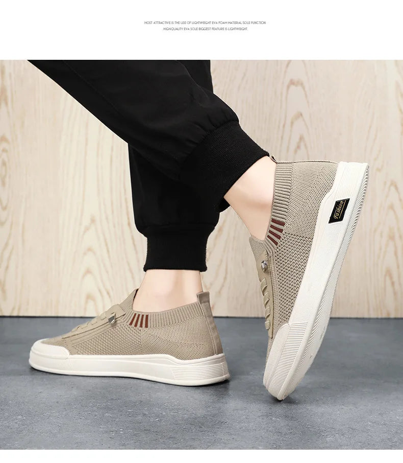 Zapatillas Hombre Slip On - Mocasines Conducción Cómodas Antideslizantes