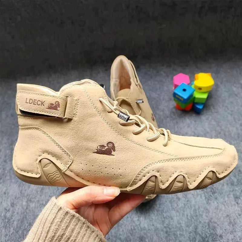 Botas Hombre Casual Verano - Motorcycle Retro Street Suela Suave Walking Versátiles