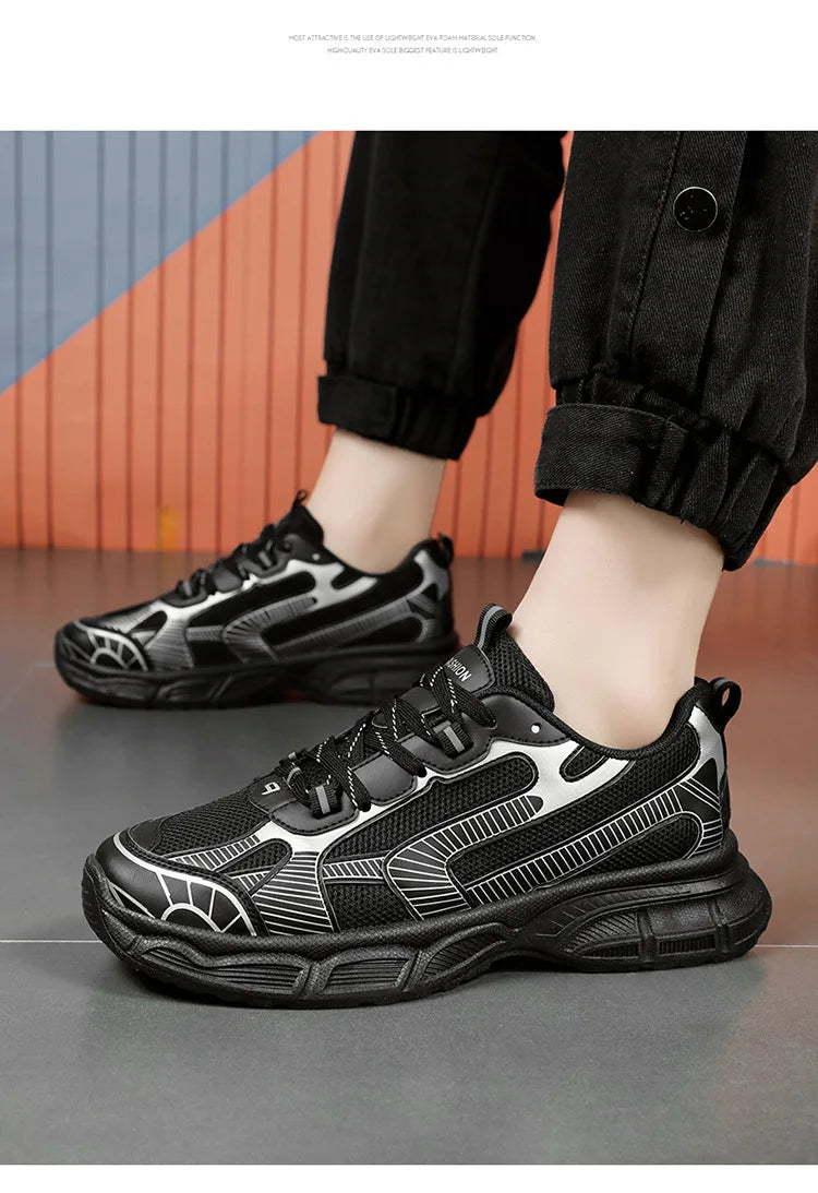 Sneakers Plataforma Mujer Tendencia - Zapatillas Ligeras Transpirables Running