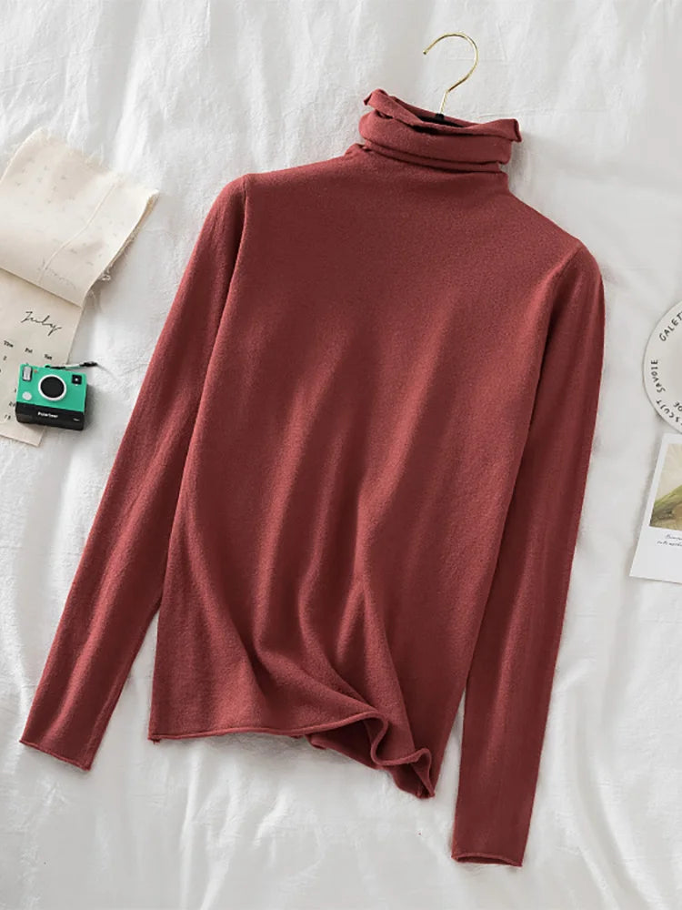 Suéter Mujer Cuello Alto Suave - Jersey Otoño Invierno 2020