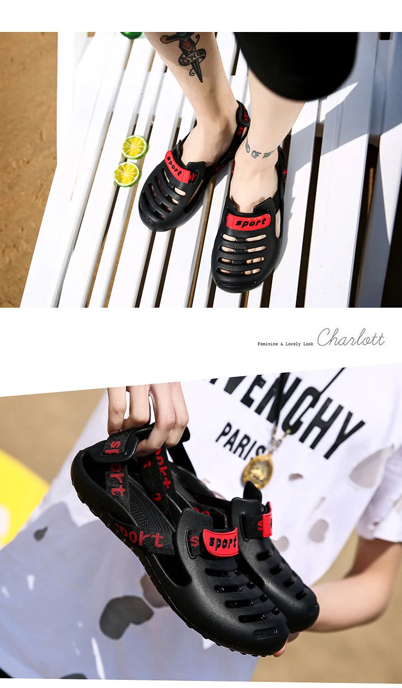 Sandalias Hombre Verano - Chanclas Playa Outdoor Antideslizantes Casual