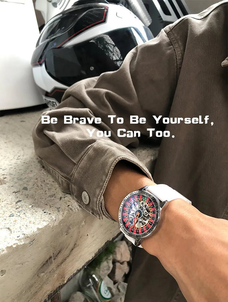 Reloj Hombre Mecánico Automático Luxury - Reloj Pulsera Impermeable Luminoso