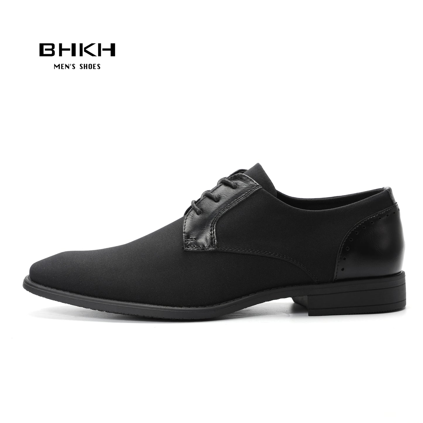 Zapatos Vestir Hombre BHKH Cordones - Casual Negro Business Trabajo Oficina Social