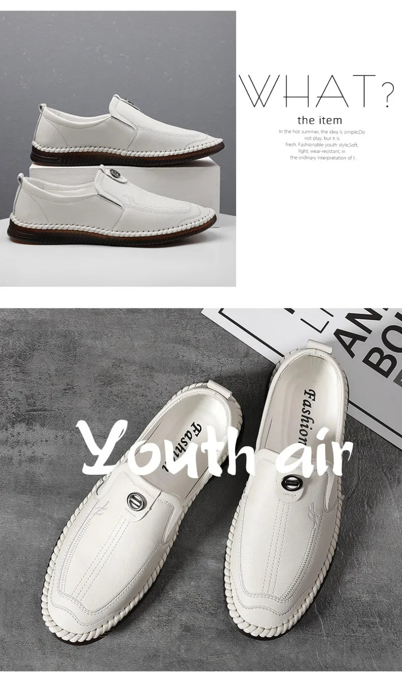 Zapatos Hombre Business Cuero - Vestir Clásicos Fashion Artesanales Conducción Loafers Mocasines