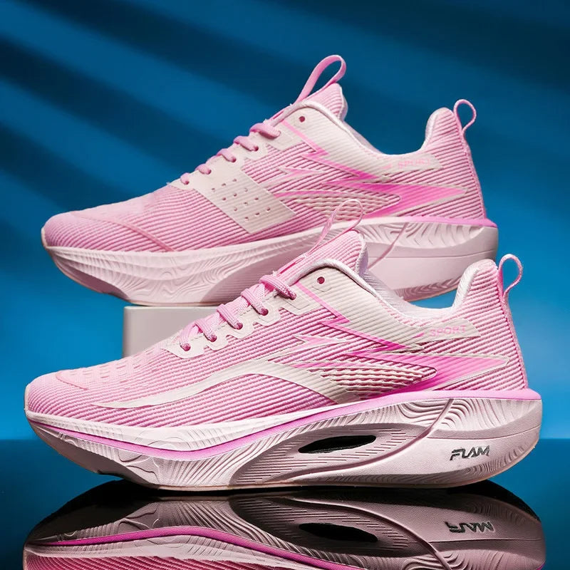 Zapatillas Marathon Profesionales Placa Carbono - Running Competición Verano