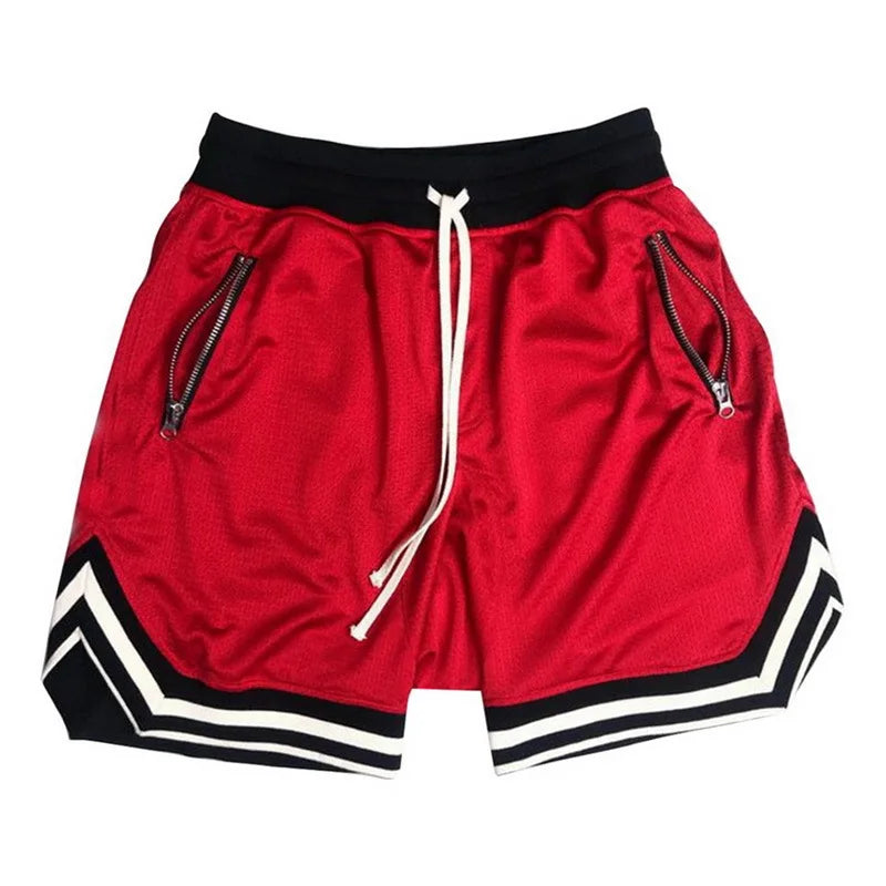 Shorts Deportivos Running Hombre - Pantalones Fitness Bádminton Baloncesto Verano