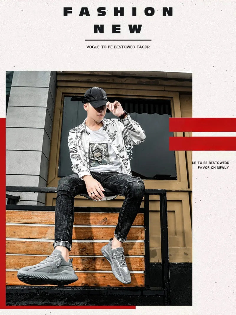 Zapatillas Deportivas Hombre Malla Transpirable - Running Tenis Verano