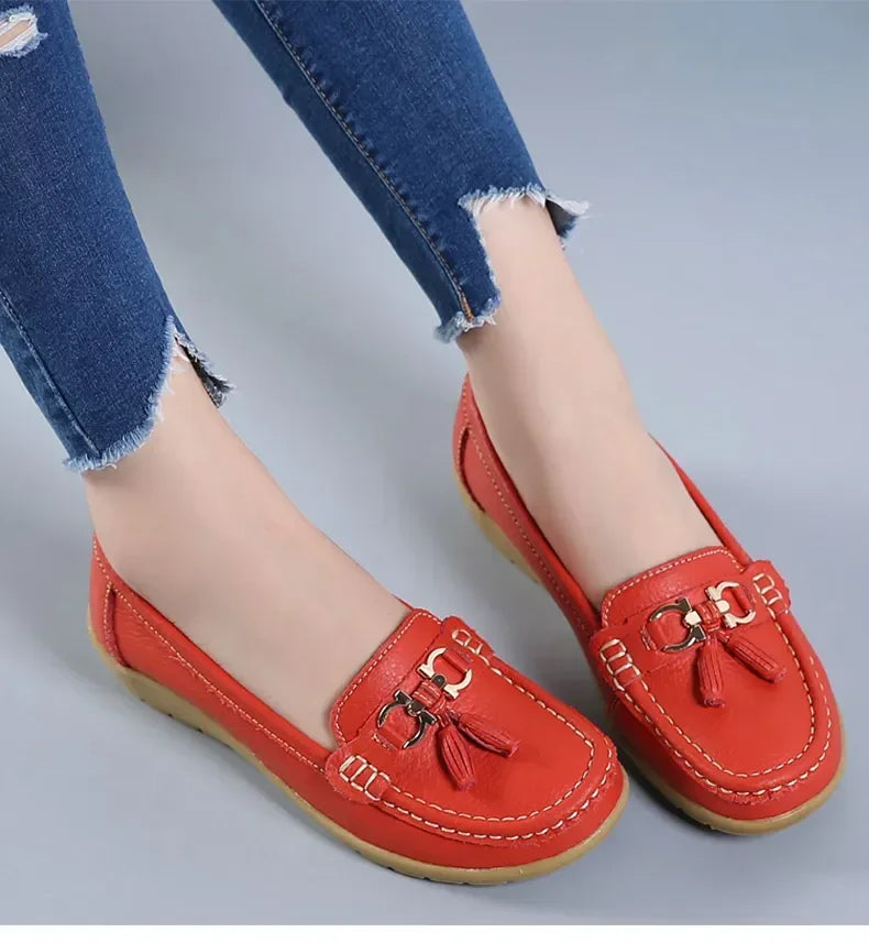 Zapatos Slip-On Mujer Ballet Flats - Moccasins Casual Planos Cómodos