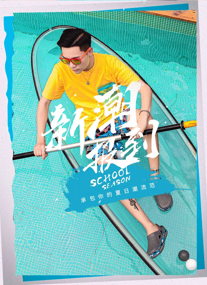 Sandalias Hombre Verano Transpirables - Playa Outdoor Antideslizantes Casual