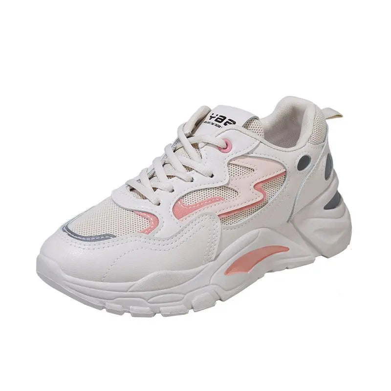 Sneakers Chunky Mujer Aumenta Altura - Zapatillas Plataforma Mesh Transpirables