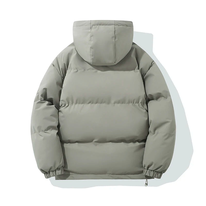 Chaqueta Puffer Mujer Cálida - Chaqueta Capucha Cremallera Algodón