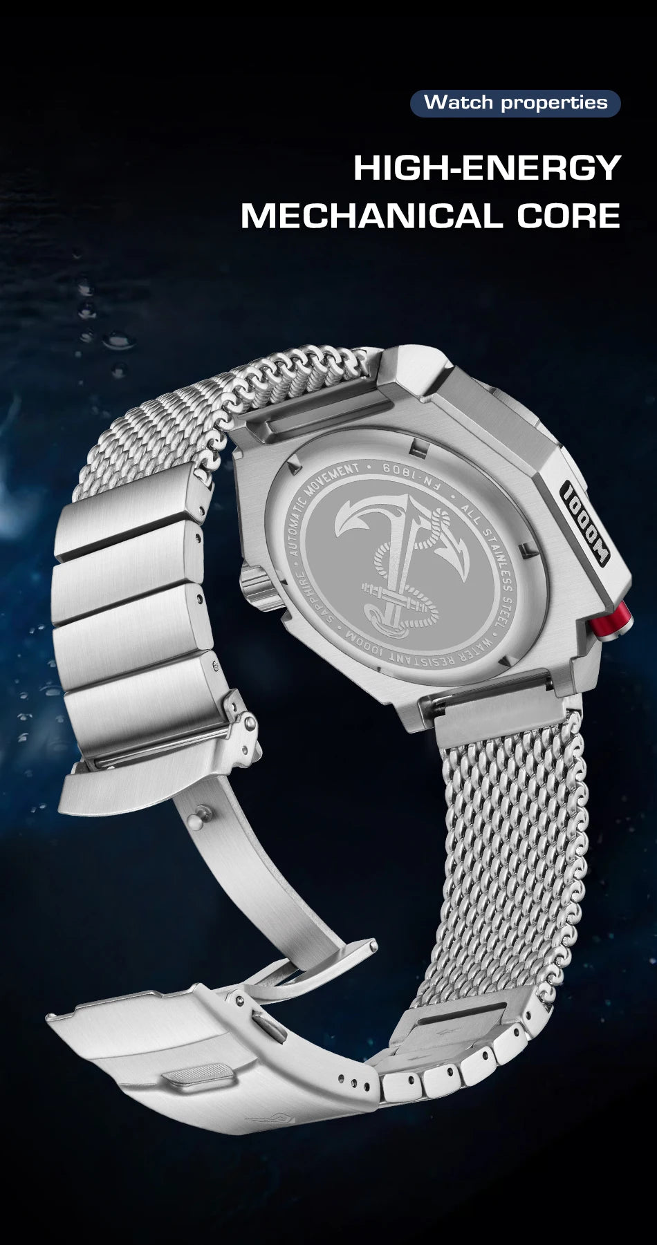 Reloj Mecánico Automático FeelNever 2024 - Resistente Agua Luxury Business Original